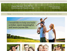 Tablet Screenshot of drbaerger.com